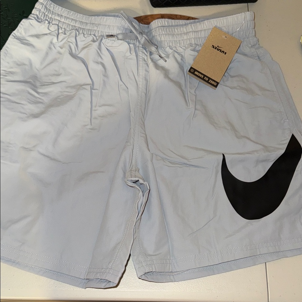 Nike Men's gray swim Shorts nwt